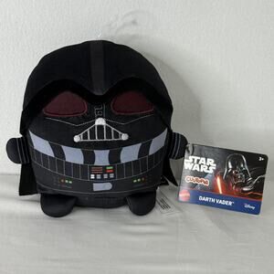 Star Wars Cuutopia Darth Vader Plush Stuffed Toy 5.25in Mattel Disney NEW